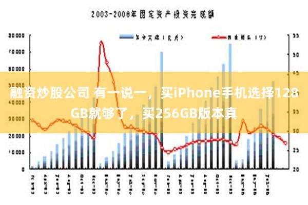 融资炒股公司 有一说一，买iPhone手机选择128GB就够了，买256GB版本真