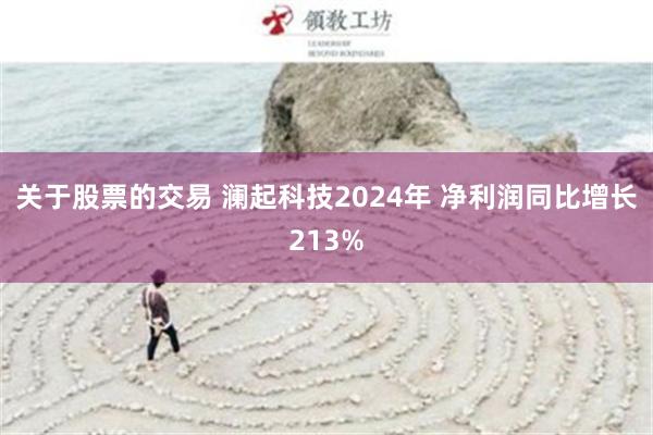 关于股票的交易 澜起科技2024年 净利润同比增长213%